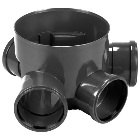 Kineta zbiorcza z uszczelką do rury wznosząncej karbowanej RWK 315 x 200 mm Magnaplast 33211