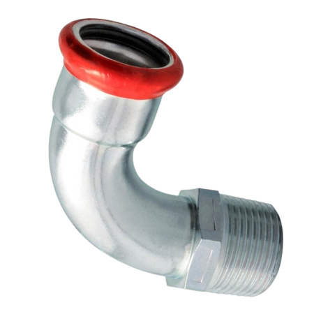 Kolano zaprasowywane GZ 35 x 1 1/4" 90 st. VESBO CARBON STEEL CZKZ-35114