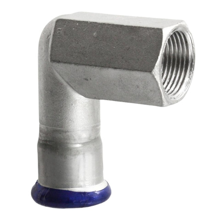 Kolano zaprasowywane krótkie GW 22 x 3/4" 90 st. VESBO INOX STEEL IZKWK-2234