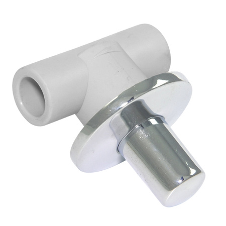 Zawór podtynkowy zgrzewany PP-R 25 mm VESBO PP 357-25-V