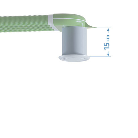 Przedłużenie do skrzynek rozprężnych PVC 15 cm Pe-flex
