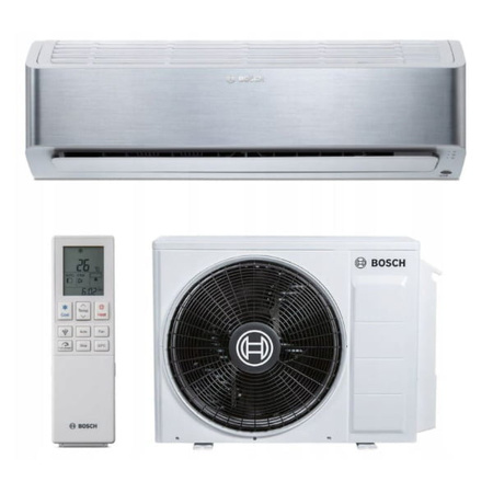 Klimatyzator ścienny Climate Class 8000i 2,5 kW Srebrny Bosch CLC8001i-Set 25 ES