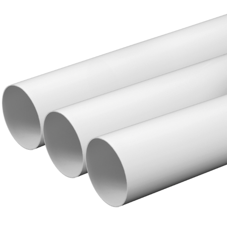 Kanał okrągły wentylacyjny PVC 100 mm 1,5 m Awenta KO100-15