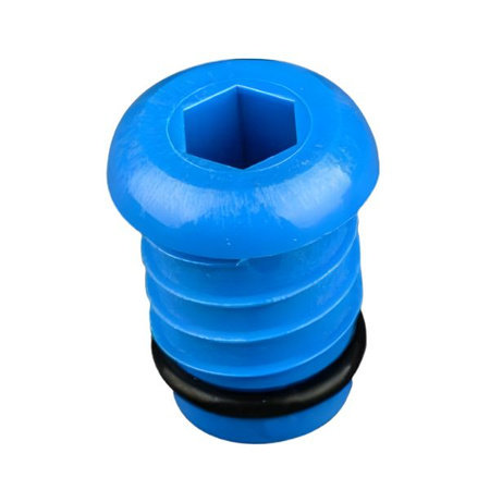 Korek do prób szczelności rur PEX 20 x 2 mm niebieski AlphaHeat 7-0200-020-02-02