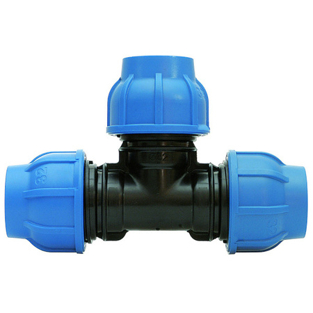 Trójnik skręcany PE 20 mm Valsir VS0202015