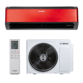 Klimatyzator ścienny Bosch Climate Class 8000i 2,5 kW Czerwony