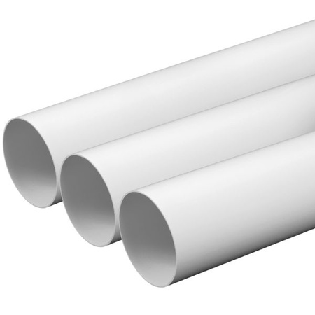 Kanał okrągły wentylacyjny PVC 150 mm 1,5 m Awenta KO150-15