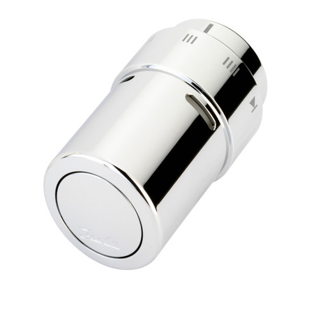 Głowica termostatyczna do grzejników dekoracyjnych living design RAX chrom Danfoss 013G6170