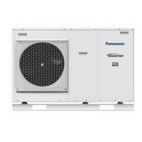 Pompa ciepła monoblok Aquarea High Performance R410A 9 kW 230 V Panasonic WH-MDC09J3E5