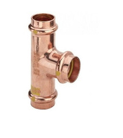 Trójnik redukcyjny zaciskowy miedziany 35 x 22 mm GAZ/WODA Frabo RS9131035022035