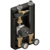 Grupa pompowa termostatyczna PRO DN25 z zaworem VTA 372 ESBE i pompą obiegową 25/7 230 V Grundfos Elterm 629570