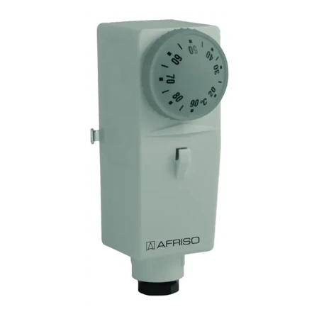 Termostat przylgowy BRC 20 ÷ 90 °C nastawa zewnętrzna Afriso 6740100