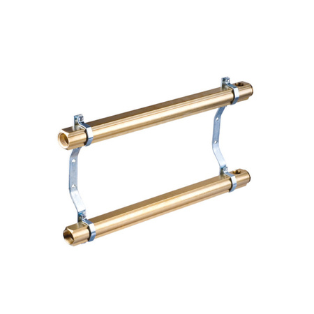 Rozdzielacz mosiężny PHA-100 4-drogowy bez nypli L-203 mm Perfexim 30-100-0400-000
