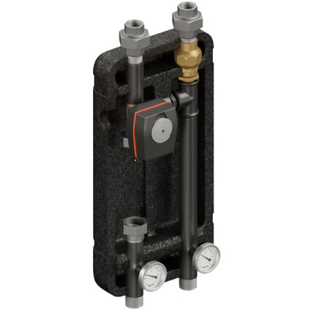 Grupa pompowa DN32 z zaworem progresywnym 3-drogowym VRG 131 ESBE z siłownikiem ARA ESBE Elterm 632410