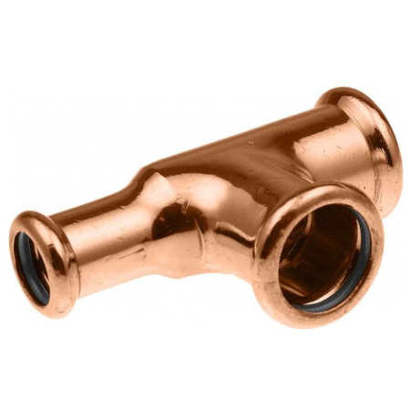 Trójnik redukcyjny miedziany Copper Woda 28 x 15 x 28 mm KAN-therm Press 2265260005