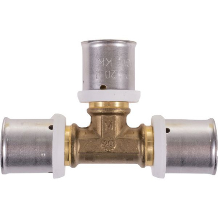 Trójnik zaprasowywany 20 x 20 x 20 HERZ P722000