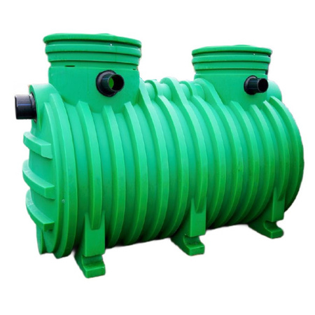 Separator tłuszczu ST-4 HDPE R wlot PCV 160, zintegrowany z osadnikiem Wobet 0154