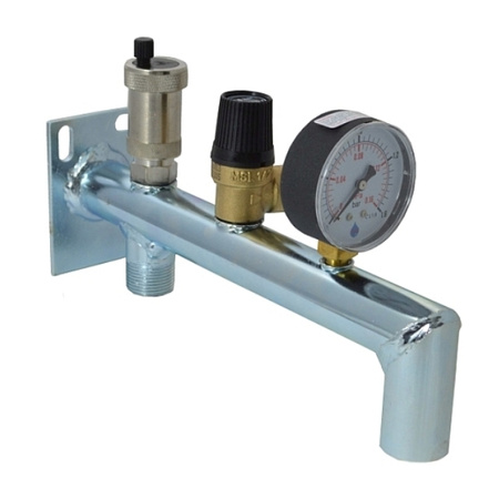 Grupa bezpieczeństwa INOX do C.O. 3 bar Goshe 0210.558