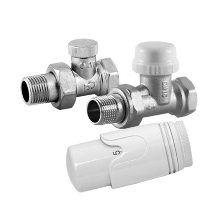 Komplet termostatyczny PHA-026 z nastawą 1/2" prosty Perfexim 20-026-0000-000