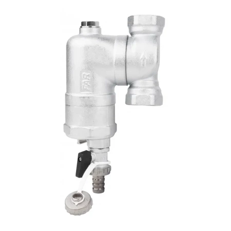 Separator zanieczyszczeń FAR 202 chromowany ruchome przyłącza Rp1'' Afriso 7772020