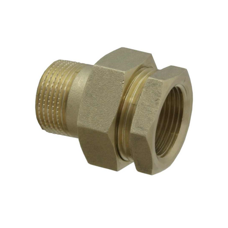 Śrubunek prosty mosiężny stożkowy 3/4" Goshe 607.012