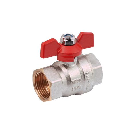 Zawór kulowy przelotowy motylek PHA-002 3/4" PN30 z dławikiem Perfexim 00-002-0200-000