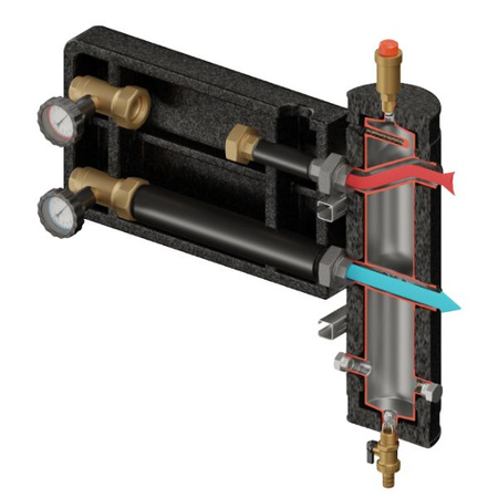 Zestaw hydrauliczny Pluton PRO 000 ze sprzęgłem SHE-CD PRO 55 kW Elterm 819000