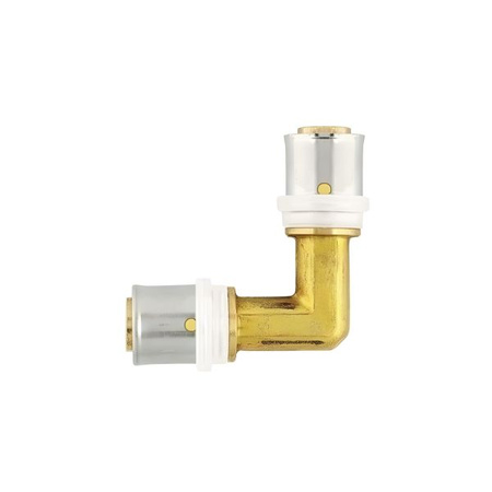 Kolano zaprasowywane mosiężne 20 mm 90 st. Herz P712000