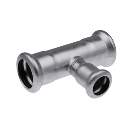 Trójnik redukcyjny press 35 x 18 x 35 mm KAN-therm Inox 1609260021