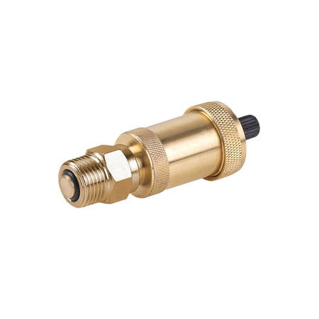 Zawór odpowietrzający automatyczny 9003C+S z zaworem stopowym 3/8" x 1/2" Perfexim 20-400-0003-001