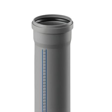 Rura kanalizacji wewnętrznej HTEM PP 50 x 1,8 mm 0,5 m Magnaplast HTplus 10220