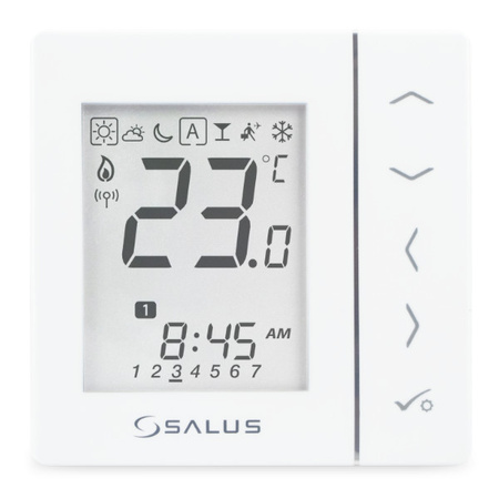 Tygodniowy regulator temperatury bateryjny SALUS VS20WRF