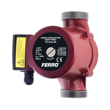 Pompa cyrkulacyjna 25-80-180 Ferro 0301W