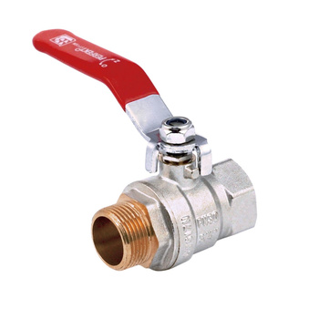Zawór kulowy nyplowy rączka 3/4" PN30 z dławikiem Perfexim PHA-003