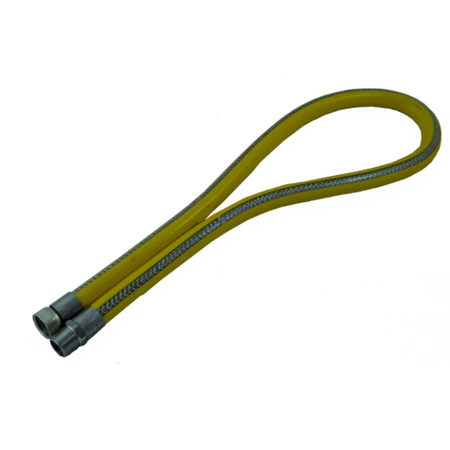 Wąż przyłączeniowy do gazu 1/2" 125 cm GZ/GW Goshe 0410.533