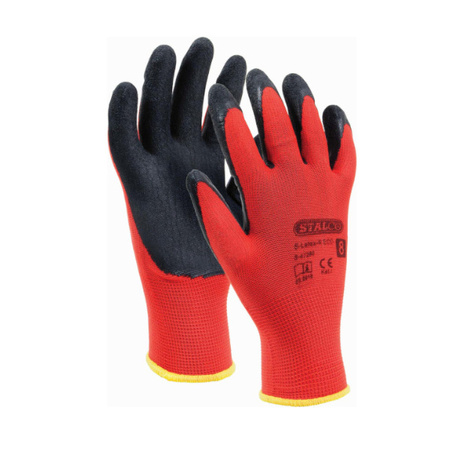 Rękawice poliestrowe S-Latex R Eco 10" STALCO S-47284