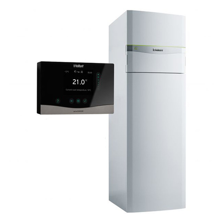 Pakiet pompa ciepła gruntowa flexoCOMPACT VWF 118/4 + VRC 720 Vaillant 0010044213