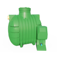 Zestaw oczyszczalni biologicznej ZBS-4C HDPE R do 4 osób, SR-3, 48mb rur i geowłókniny Wobet 0375