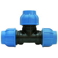 Trójnik skręcany PE 25 mm Valsir VS0202025