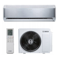 Klimatyzator ścienny Climate Class 8000i 2,5 kW Srebrny Bosch CLC8001i-Set 25 ES