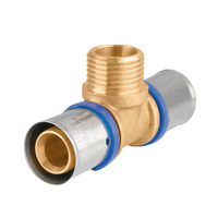 Trójnik zaprasowywany 739 GZ 32 x 1" Perfexim 62-739-3225-000