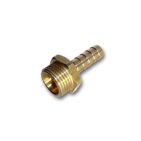 Końcówka na wąż mosiężna GZ 1/2" x 9 Goshe 0201.650