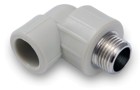 Kolano zgrzewane PP GZ 20 x 3/4" DETAL-MET KGZ20X3/4SP
