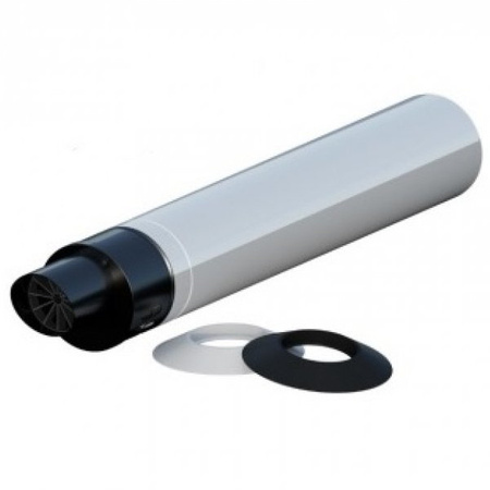 Wyjście poziome koncentryczne PP-AL 60/100 mm Ricom PP60/100WD