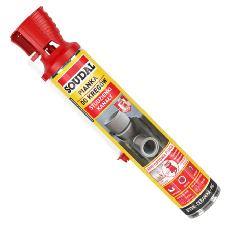 Pianka do kręgów studziennych Genius Gun 750 ml SOUDAL 119963