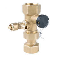 Szybkozłącze do naczynia wzbiorczego z zaworem rewizyjnym ASK 2x GW G3/4" Afriso 77924