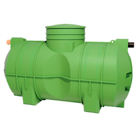 Zestaw oczyszczalni biologicznej ZBS-6C HDPE R do 6 osób, SR-3, 48mb rur i geowłókniny Wobet 0378