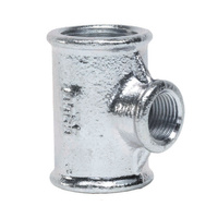 Trójnik redukcyjny 2 x 1 1/2" ocynk Gebo 130-34V
