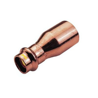 Nypel redukcyjny zaciskowy miedziany 35 x 28 mm GAZ/WODA Frabo RS9243035028000