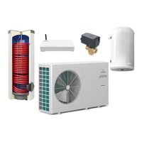 Pakiet Galmet pompa ciepła monoblok Prima 8GT R32 8 kW + wymiennik Tower Grand SGW(S) 200 L + bufor SG(S) 60 L + zawór 3-drogowy + centrala Smart Home Sinum Line SG-000045S